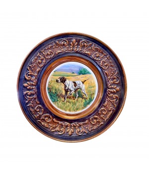 Декоративная тарелка Охота. Германия