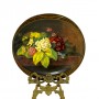 Декоративная тарелка Цветы, J. L. Jensen. Дания