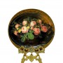 Декоративная тарелка Цветы, Розовые розы, J. L. Jensen. Дания