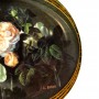 Декоративная тарелка Цветы, Белые розы, J. L. Jensen. Дания