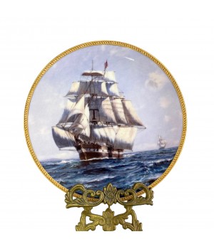 Декоративная тарелка Англо-Американский, Hamilton Collection. США