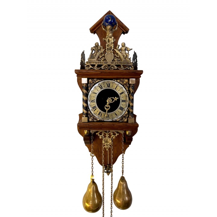 Часы настенные Zaanse Clock, механические (3). Голландия