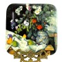 Декоративная тарелка Натюрморт с цветами и фруктами, Paul Cezanne. Германия