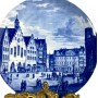 Декоративная тарелка Германский кредитный институт, Furstenberg. Германия