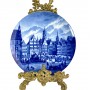 Декоративная тарелка Германский кредитный институт, Furstenberg. Германия