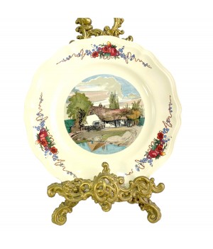 Тарелки для второго Sarreguemines Obernaiс. Франция