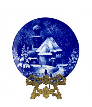 Декоративная тарелка Рождество 1976 год. Германия