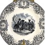 Декоративная тарелка Наполеон, Сражение при Монтро, 18 февраля 1814 г.