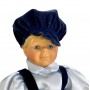 Кукла фарфоровая Мальчик в синем костюмчике