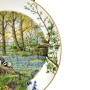 Декоративная тарелка Лес в апреле, Royal Worcester. Англия