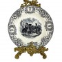 Декоративная тарелка Наполеон, Сражение при Монтро, 18 февраля 1814 г.