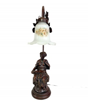 Настольная лампа Статуэтка Дама. Италия