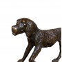 Статуэтка винтажная Охотничья собака, бронза