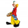 Статуэтка винтажная Большой клоун музыкант c барабаном Gilde Clowns. Германия