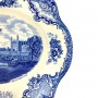 Блюдо Old Britain Castles, Johnson Bros, синее. Англия