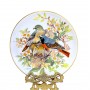 Декоративная тарелка Горихвостка, Европейская певчая птица Tirschenreuth, Ursula Band. Германия