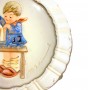 Форма для запекания, декоративное панно Мальчик взвешивает сахар, Goebel. Германия