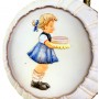 Форма для запекания, декоративное панно Девочка с тортом, Goebel. Германия