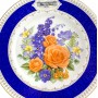  Декоративная тарелка Цветочная выставка, Royal Worcester. Англия