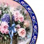 Декоративная тарелка Корзина роз, Lena Liu. США
