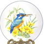 Декоративная тарелка Золотой зяблик, Британские птицы. Англия