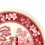 Пирожковые тарелки Розовый город, Spode. Англия