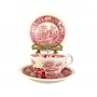 Чайные пары Розовый город, Spode. Англия