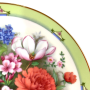  Декоративная тарелка Цветы Японии. США