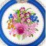  Декоративная тарелка Chelsea Splendour, Chelsea Flower Show Plate, Royal Albert. Англия
