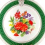 Декоративная тарелка Royal Birthday Bouquet, Royal Albert. Англия