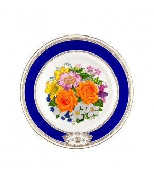  Декоративная тарелка Royal wedding selebration, Королевское свадебное торжество, Royal Worcester. Англия