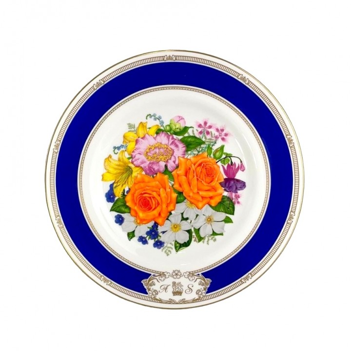  Декоративная тарелка Royal wedding selebration, Королевское свадебное торжество, Royal Worcester. Англия