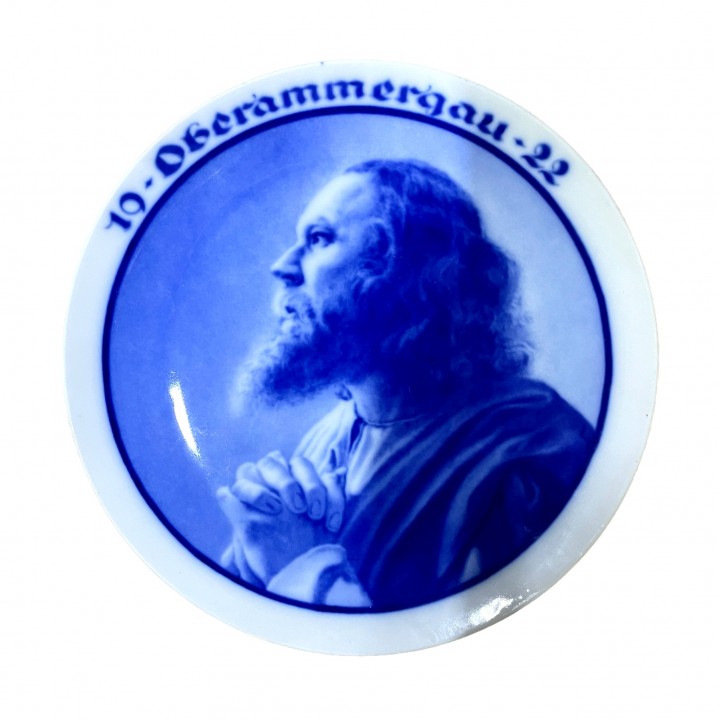 Декоративная тарелка Обераммергау, Rosenthal. Германия