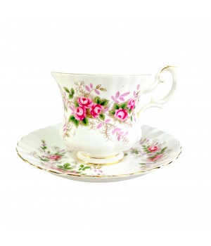 Кофейная пара Lavender Rose, Royal Albert, фарфор. Англия