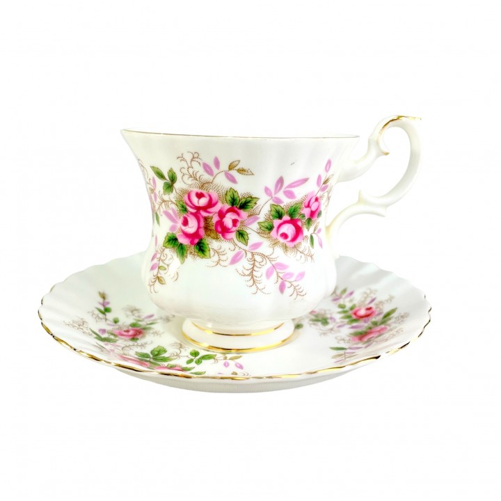 Кофейная пара Lavender Rose, Royal Albert, фарфор. Англия
