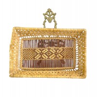 Корзинка плетенная, прямоугольная. Германия