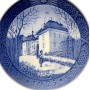  Декоративная тарелка Рождество 1975 год, Royal Copenhagen. Дания