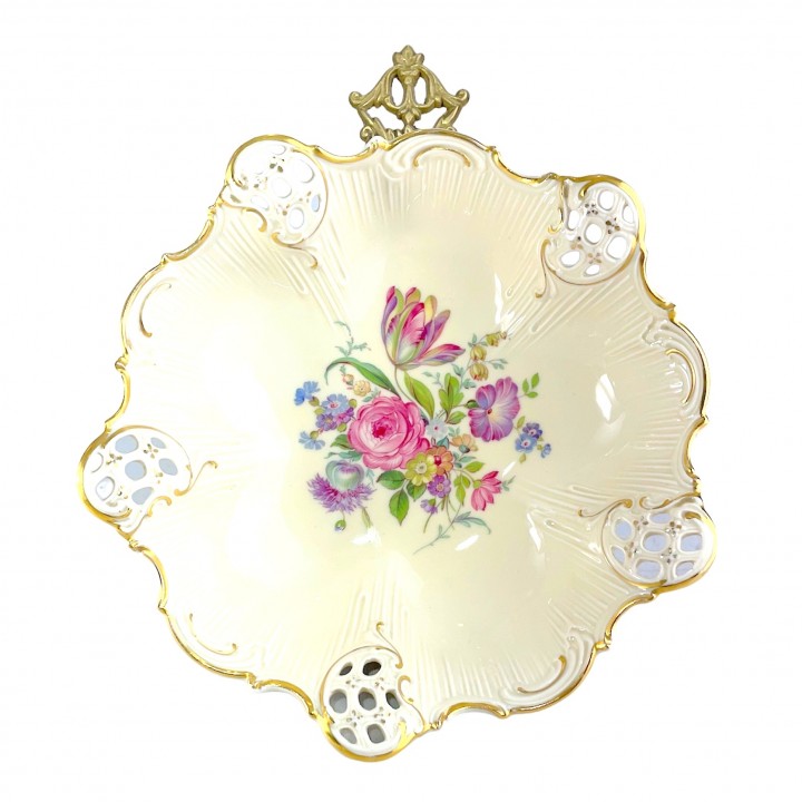 Блюдо глубокое, фарфор, Rosenthal&Elfenbein, Moliere (большое). Германия