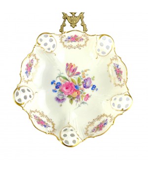 Блюдо на ножках, фарфор, Rosenthal, Moliere. Германия