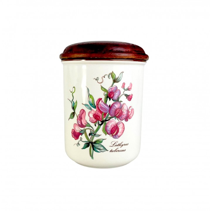 Банка для хранения сыпучих Lathyrus tuberosus, Villeroy Boch, Botanica, средняя. Германия