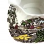 Соусник на тарелочке Myotts Country Life, Охота. Англия