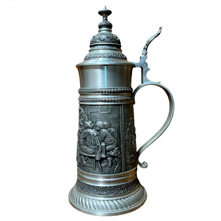 Пивная кружка, оловянная, Таверна WMF. Германия