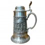  Кружка пивная, оловянная Праздник, SKS. Германия