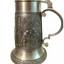 Пивная кружка, оловянная Влюбленные, SKS. Германия