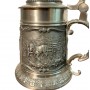 Пивная кружка, оловянная Деревня, SKS. Германия