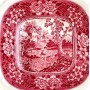 Салатник квадратный Villeroy Boch, Rusticana, красная. Германия