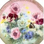  Декоративная тарелка Цветы, Маки, Lena Liu. США