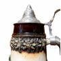  Пивная кружка с крышкой, Танцы под гитару, Gerzit. Германия