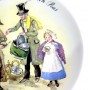 Декоративная тарелка Продавец зеленого гороха, Wedgwood. Англия