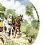 Декоративная тарелка Путь на работу, Wedgwood. Англия